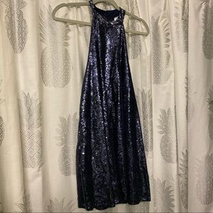 Lulu’s Sequin Halter Dress